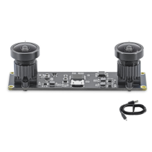 3840x1080p 4MP 60fps Mini USB dubbele cameramodule met 130 graden lens