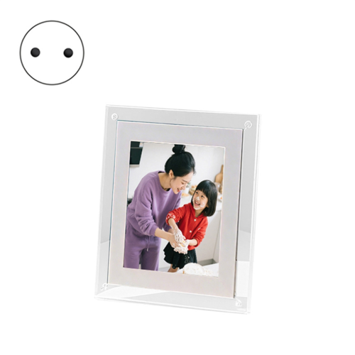 WIFI Acrylic Digital Photo Frame 10.1Inch Display IPS Screen EU Plug 1