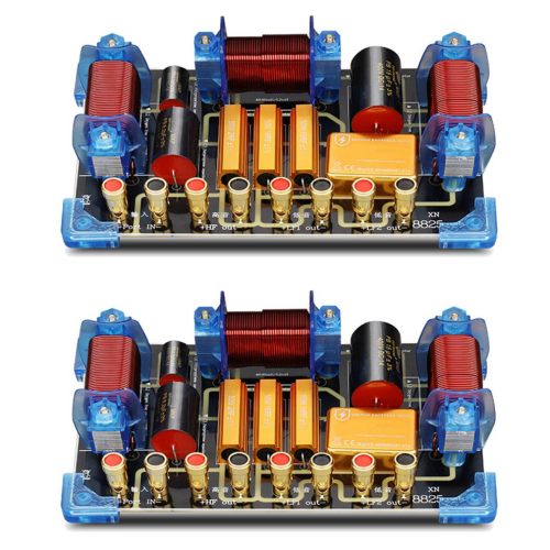 1800W Audio Frequency Divider Two Way Speaker Crossover 12 15 Inch