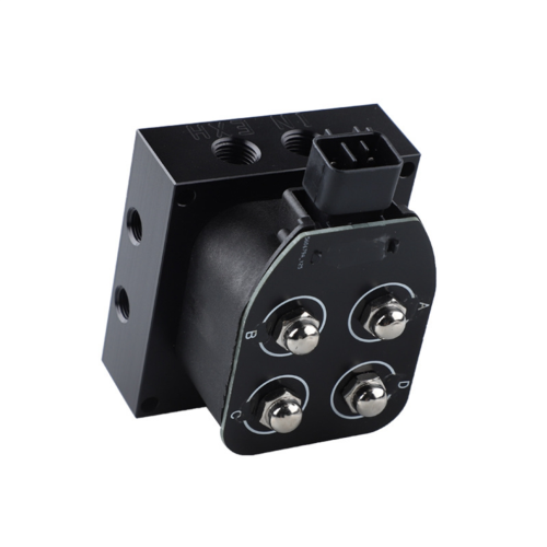 Universell 12v bilmagnetventil luftfjädringsgrenrörsventil 1
