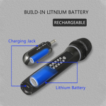 UHF-Funkmikrofon mit Bluetooth für Autolautsprecher