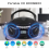 Multifunktionell CD-kassettspelare Bluetooth AM/FM-radio (EU) 2