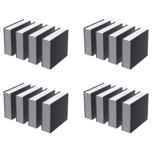 100er-Packung Magnetische Etikettenhalter C-Profil-Magnetetiketten