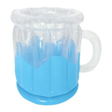 Inflatable Ice Bucket Portable Drink Cooler for Beach, Camping Pool Parties, Lightweight Ice Tub for Drinks