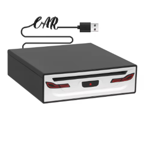 External USB CD Player for Car Portable Plugs in CD Player