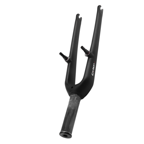 Bicycle Carbon Fibre Front Fork Sand Black 2