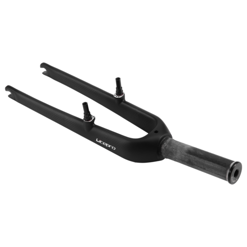 Bicycle Carbon Fibre Front Fork Sand Black 1