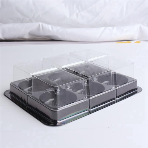 Muffin Cupcake Mochi Container Cookie Carrier Food Packaging Box 1