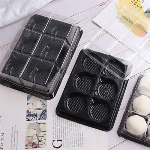 Muffin Cupcake Mochi Container Cookie Carrier Food Packaging Box 2