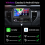 Autoradio Single Din da 7 pollici con Android Auto e compatibilità wireless, pieghevole manualmente. 4
