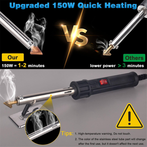 150W Plastic Welder, Plastic Welding Kit, UK Plug 1