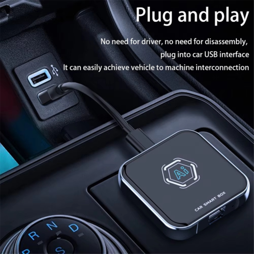Smart Car CarPlay Adapter AI BOX Android 13.0 Box 2