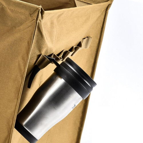 Camping Garbage Organizer Bucket Large Capacity Collapsible Folding Backpacking Waste Storage With Handle 1