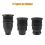 Coffee Hopper with Silicone Bellow for Atom Coffee Grinder 2