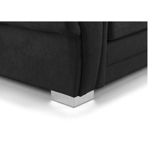 Furniture 786 Verona Scatter Back 1c2 Corner Sofa Black 2