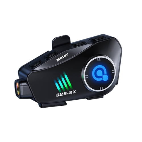 Motorhelm headset WIFI Bluetooth, HD 1080P rijrecorder