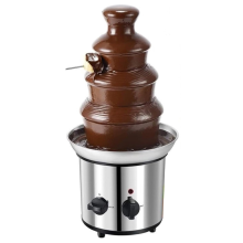 Elektrische chocoladefonduefontein met 4 niveaus voor feesten (EU)