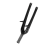 Bicycle Carbon Fibre Front Fork Gloss Black 3