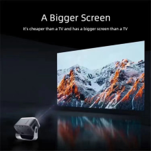 Projektori Bluetooth 1080P Electric Focus -kotiteatterilla - yhdysvaltalainen pistoke