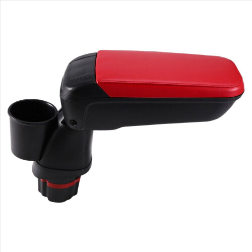 Portabicchiere per bracciolo centrale per Mercedes Smart, colore rosso 2