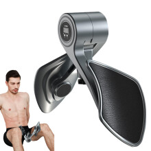 Pelvic Floor Trainer for Men and Women, Multifunctional Leg Trainer Black