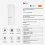 Tuya Zigbee Smart Gardinmotor Elektriska Rullgardiner/Skuggjalusier 4