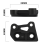Motorcycle Footpeg Bracket Foot Peg Rest Footpedal Brackets Set 2