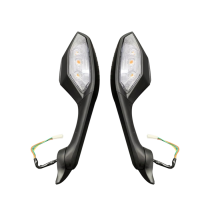 Foldable LED Turn Signals Rear View Mirrors for Yamaha YZF R6 YZF-R6