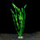 40PCS Artificial Decorative Plastic Aquarium Fish Tank Decoration Plastic Plants (Green) 5