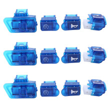 12X Motorcycle Horn Button Turn Signal Button Start Button for DIO ZX AF27 AF28 AF34 AF35