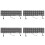 4X LED Matrix Panel, WS2812B RGB 832 Pixels Digital Flexible Dot Matrix Individually Addressable LED Display Screen 1