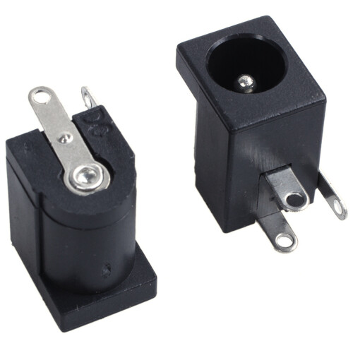 180 Pcs  Power Jack Socket 2.1mm x 5.5mm -Type PCB Mount -005 2
