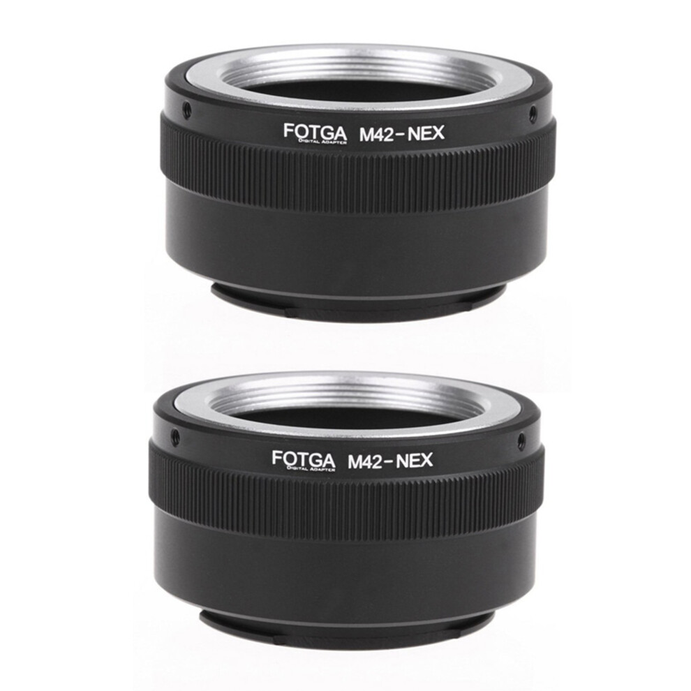 Fotga 2X M42 Adapter Ring To Sony Nex E - Mount Nex Nex3 Nex5n Nex5t A7 A6000 4711465521974