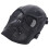 2X Airsoft Mask Skull Full Protective Mask - Black 3