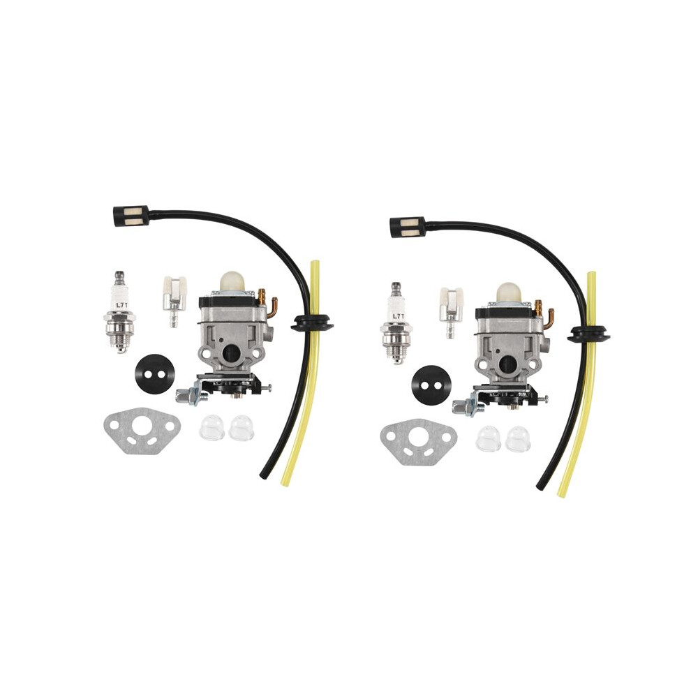 2X Carburetor For Kawasaki Th23 Th26 Th34 23Cc 25Cc 26Cc 33Cc 35Cc Spark Plug Kit Replace 6133165907557