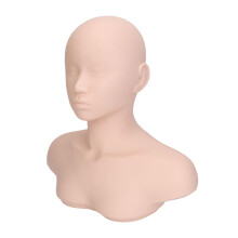 Practice training with the Maniki Head, a multifunctional display mannequin head.