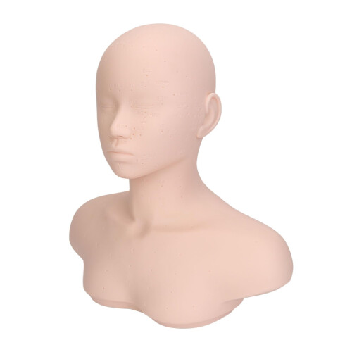 Practice training with the Maniki Head, a multifunctional display mannequin head.