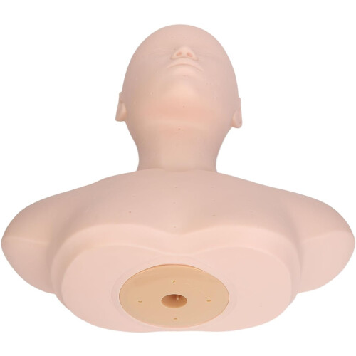 Practice training with the Maniki Head, a multifunctional display mannequin head. 2