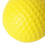 100Pcs Yellow Soft Elastic Indoor Practice PU Golf Ball 4