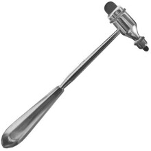 Troemner  Medical Neurological Percussion Reflex Hammer  Length: 9.45' / 24 cm  Chrome Plated Handle