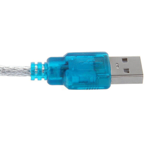 2X DB9 Computer Data Cable DB9 9 Pin VGA Female Cable USB to R232 Interface Data Cable 1