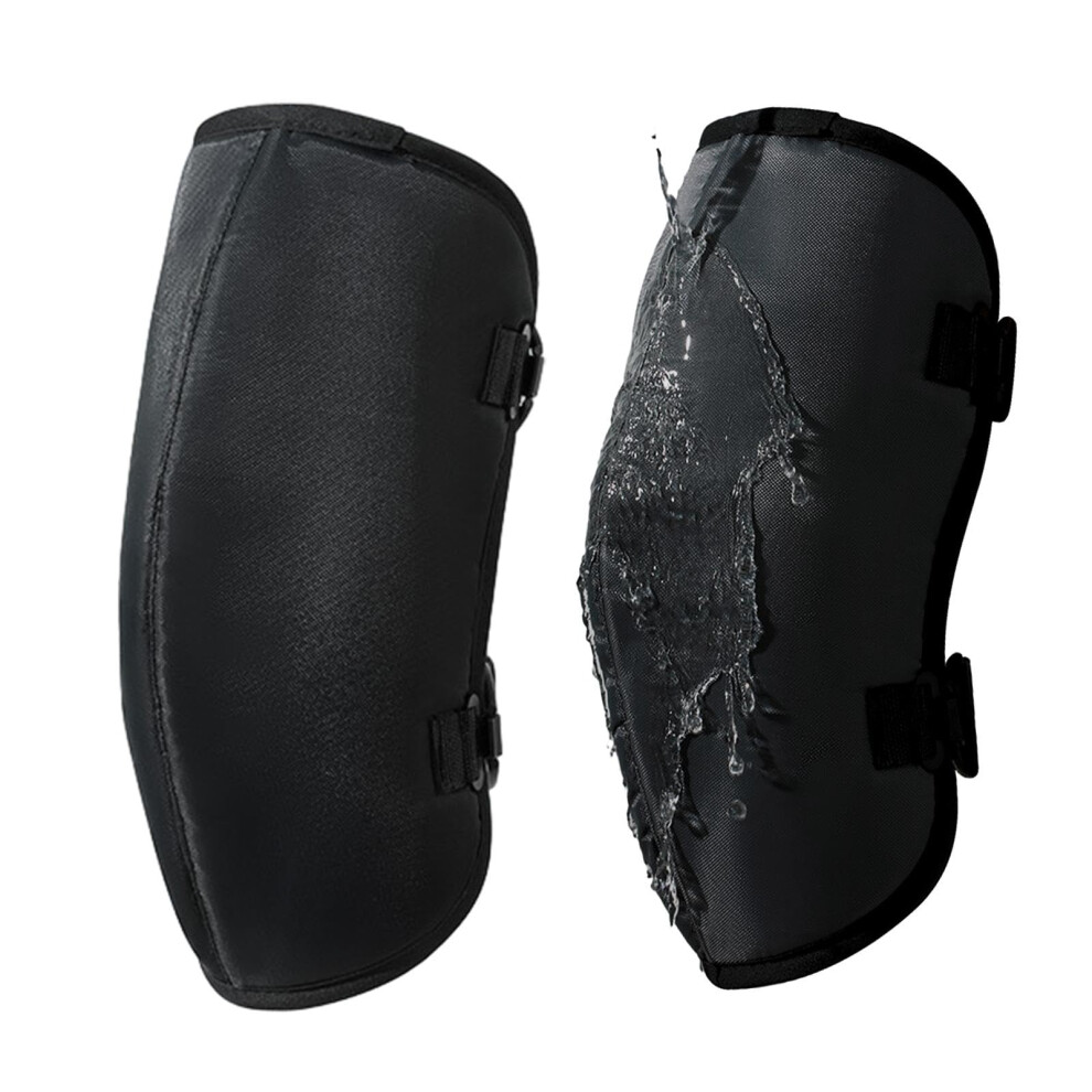 Motorcycle Knee Protectors, Knee Brace, Sleeve Wraps Warm For Cold Winter, Black 9412369674517