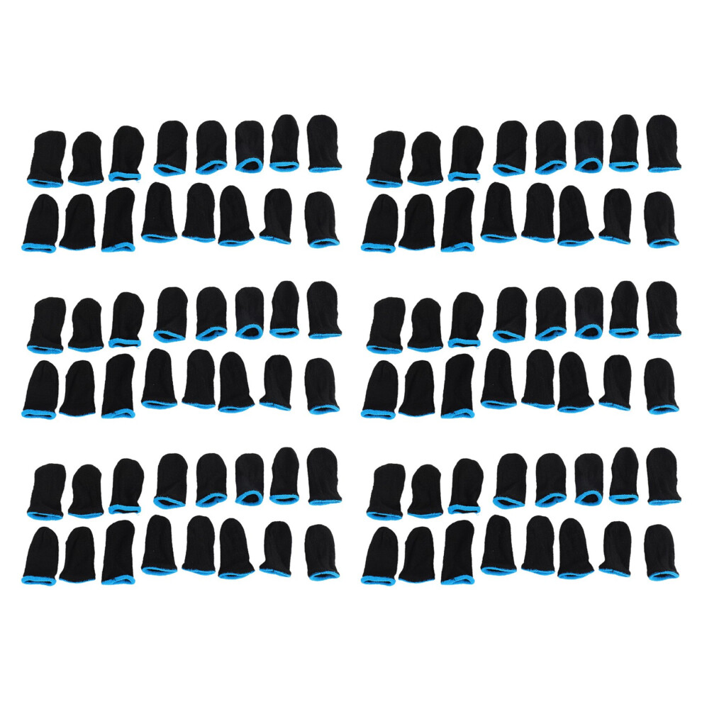 18-Pin Carbon Fiber Finger Sleeves For Pubg Mobile Games Press Screen Finger Sleeves(96 Pcs) 4713039886557