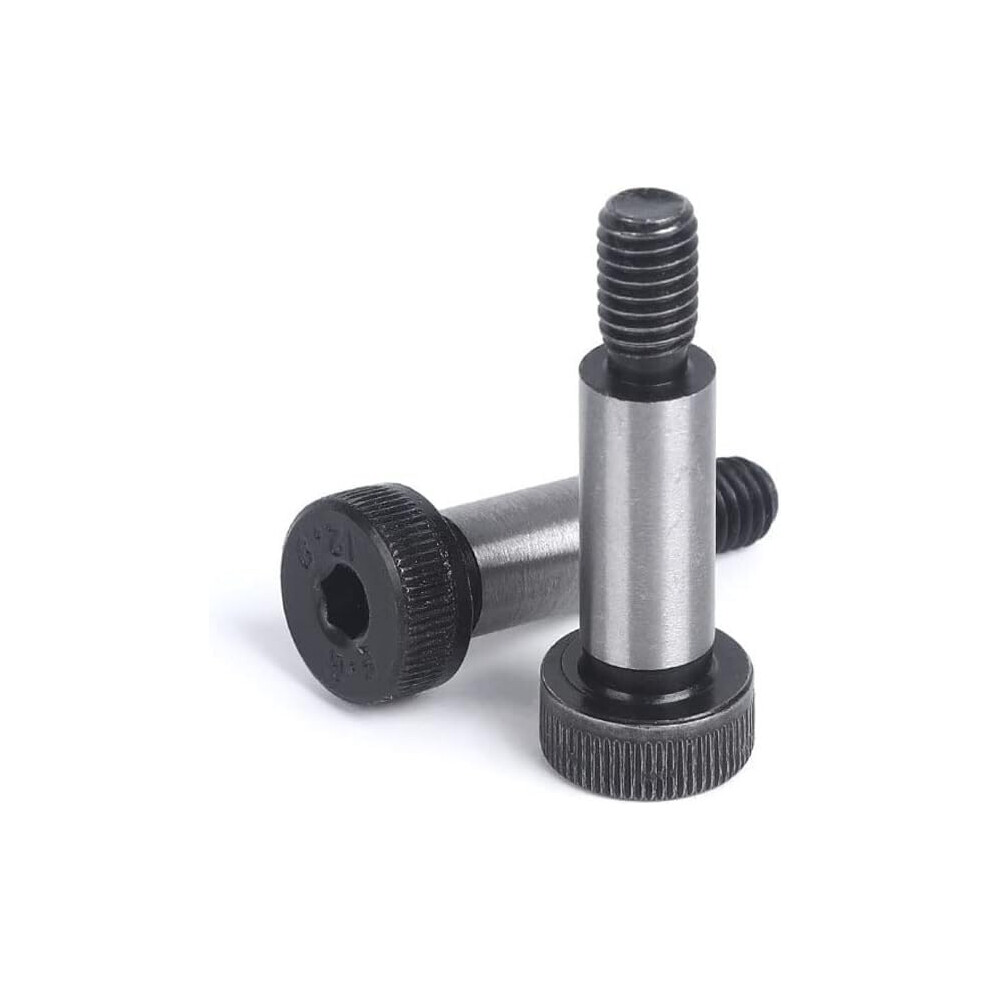 Shoulder Bearing Bolt Shaft, Hex Socket M5 M6 M8 M10 M12 M16 12.9 Head (5Pcs) 9412369674357