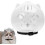 Cat muzzle, breathable cat muzzle for grooming, transparent cat helmet 5
