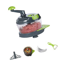 Mehrzweck-Handfleischwolf,-High-End-1-Grau-Basismodell