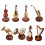 Viool muziekdoos, opwindbare speeldoos viool met-YL2057 2