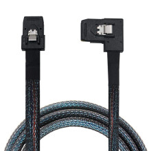 Adaptor intern Mini SAS HD, pentru transfer de date de mare viteză, design pliabil și flexibil, asigurând o instalare ușoară în spații