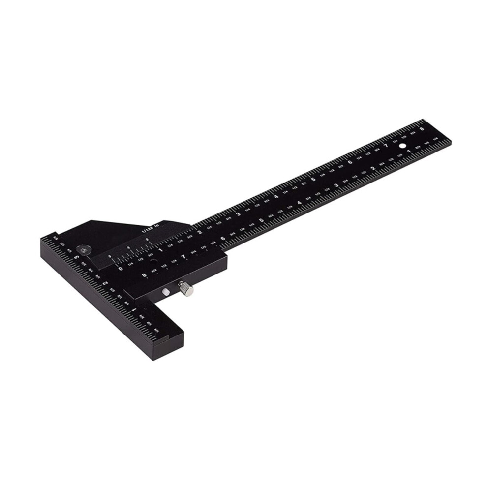 Marking And Measuring Tools, Tsquare, Depth Gauge, Aluminum Alloy Ruler 9412369675118