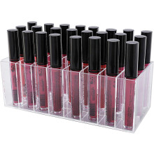 Organizer aus transparentem Acryl, vielseitig verwendbar, für Lipgloss und Make-up